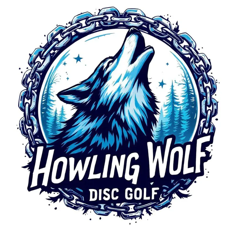 Howling Wolf Disc Golf logo
