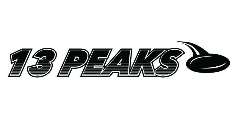 13 Peaks logo