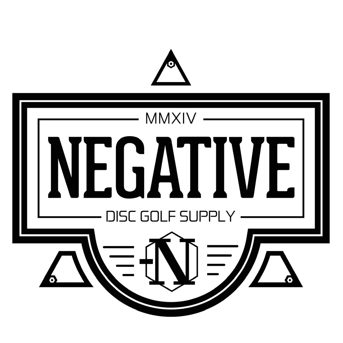 Negative Disc Golf logo